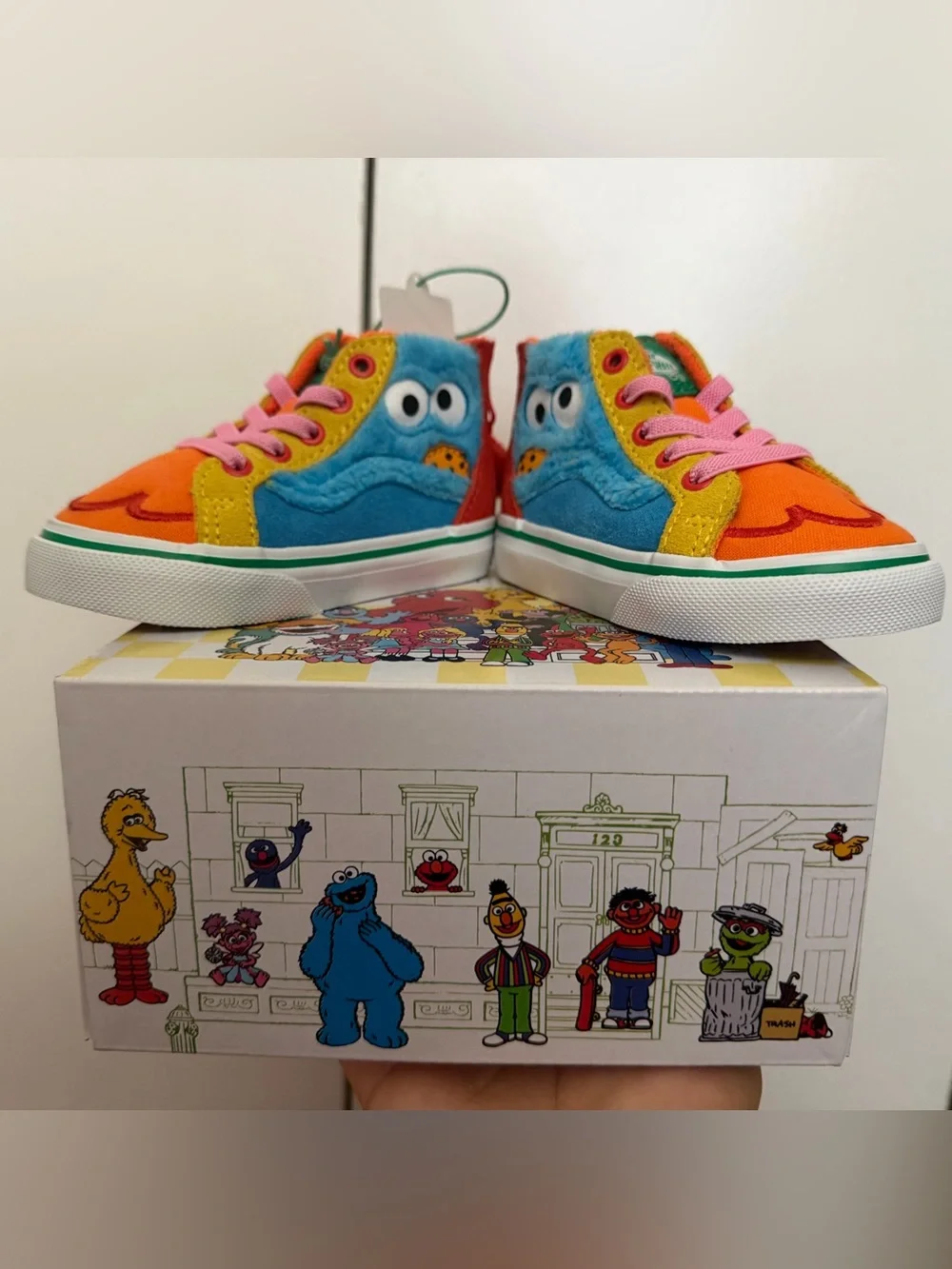 VANS X SESAME STREET TODDLER SK8-HI ZIP - Picture 3 of 6